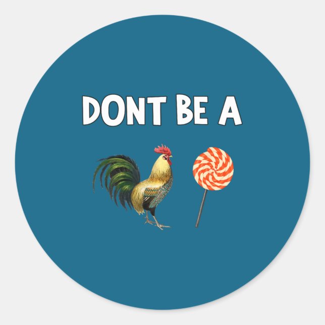 Don' Classic Round Sticker (Front)