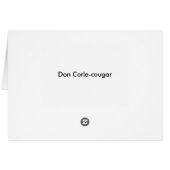 Don Corle-cougar (Back Horizontal)