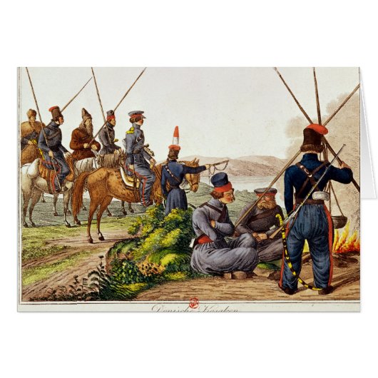 Don Cossacks in 1814 Cards (Front Horizontal)