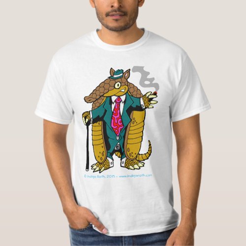 Don Dillo Cortado _ Armadillo Mob Boss T_Shirt