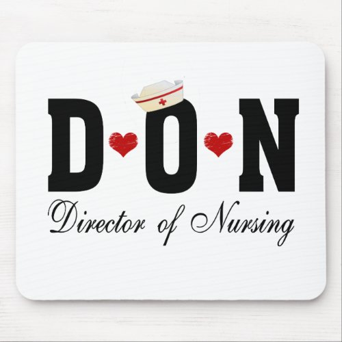 DON Director of Nursing Mouse Pad