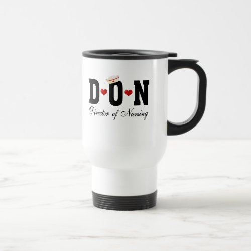 DON Director of Nursing Travel Mug