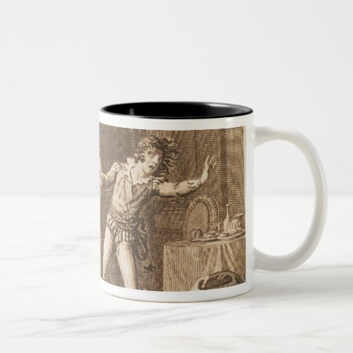 Don Giovanni and the statue of the Commandantore Two_Tone Coffee Mug