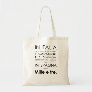 Don Giovanni Tote Bag