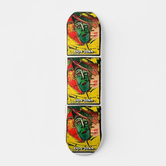 DON JUAN SKATEBOARD DECK (Front)