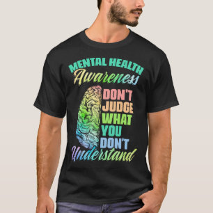 Don Judge Mental Illness Support Mental Health Awa T-Shirt
