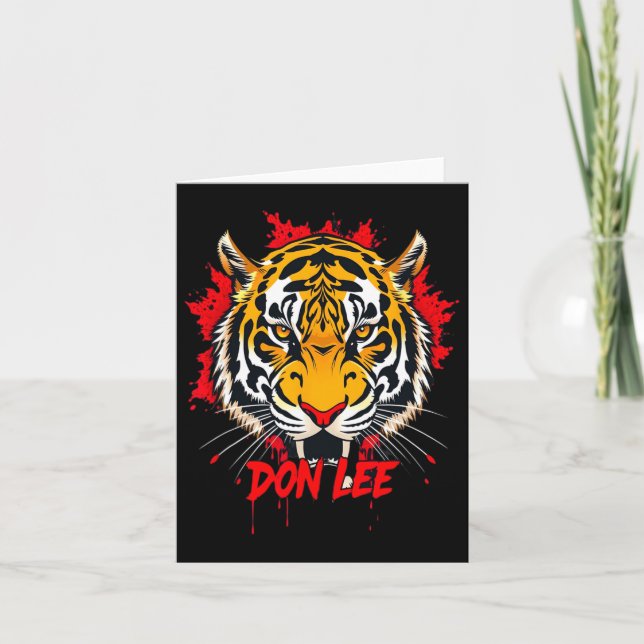Don Lee Fierce Jeet Kune Do Jkd Mixed Martial Arts Card (Front)