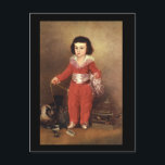 Don Manuel Osorio de Zuniga_Portraits Postcard<br><div class="desc">Welcome to our store. In our Great Works of Art Store,  we feature masterpieces made by the best artists in history--the masters themselves. 

This Don Manuel Osorio de Zuniga_Portraits

For more Great Works of Art,  visit our store at http://zazzle.com/GreatWorksofArt</div>