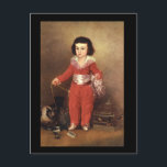 Don Manuel Osorio de Zuniga_Portraits Postcard<br><div class="desc">Welcome to our store. In our Great Works of Art Store,  we feature masterpieces made by the best artists in history--the masters themselves. 

This Don Manuel Osorio de Zuniga_Portraits

For more Great Works of Art,  visit our store at http://zazzle.com/GreatWorksofArt</div>