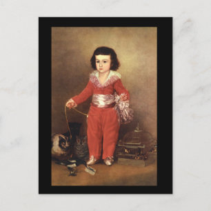 Don Manuel Osorio de Zuniga_Portraits Postcard