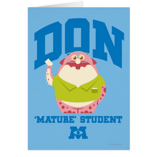 Don Mature Student Cards (Front)