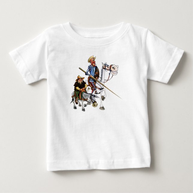 DON QUIJOTE, SANCHO, ROCINANTE- T-SHIRT Camiseta (Front)
