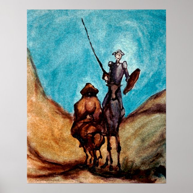 Don Quiote Poster (Front)