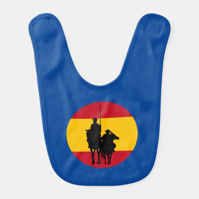 Don Quixote 2 Baby Bib (Front)