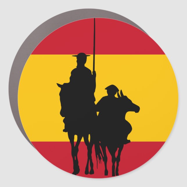 Don Quixote 2 Car Magnet (Front)