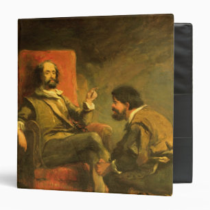 Don Quixote and Sancho Panza Binder