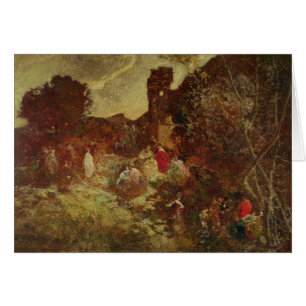 Don Quixote and Sancho Panza, c.1865 Cards