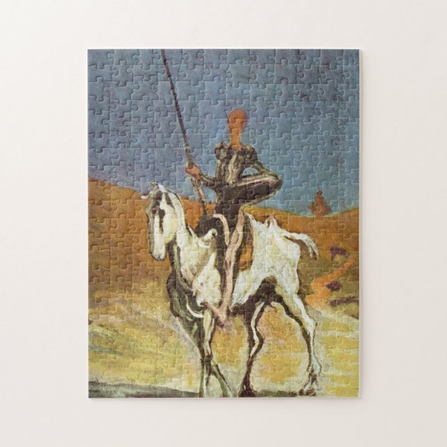 'Don Quixote and Sancho Panza' Jigsaw Puzzle (Vertical)