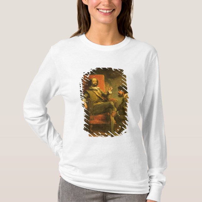 Don Quixote and Sancho Panza T-Shirt (Front)