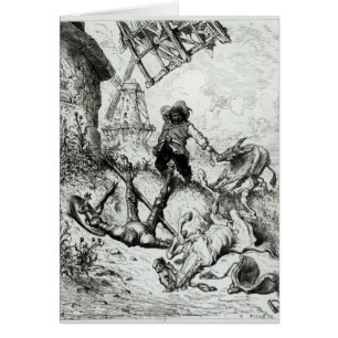 Don Quixote and the Windmills Cards
