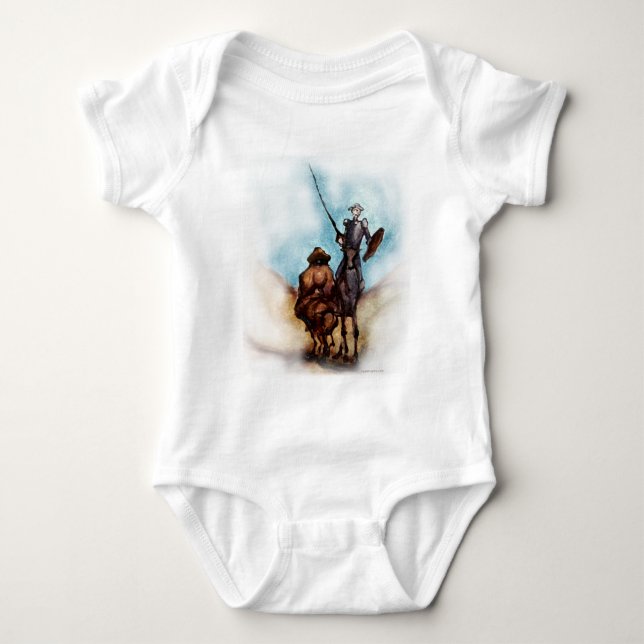 Don Quixote Baby Bodysuit (Front)