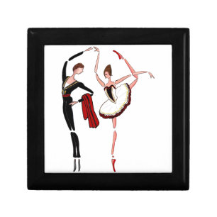 DON QUIXOTE BALLET COUPLE- KITRI BALLERINA DON Q KEEPSAKE BOX