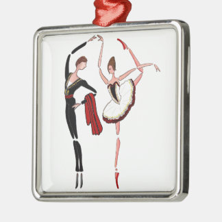 DON QUIXOTE BALLET DANCERS KITRI BALLERINA ORNAMEN METAL ORNAMENT