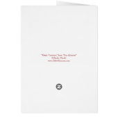 Don Quixote Ballet Greeting Card (Back)