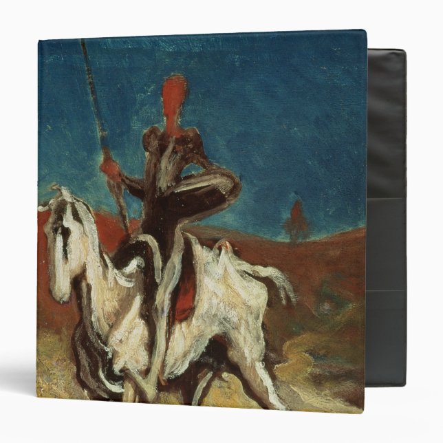 Don Quixote, c.1865-1870 Binder (Front/Inside)