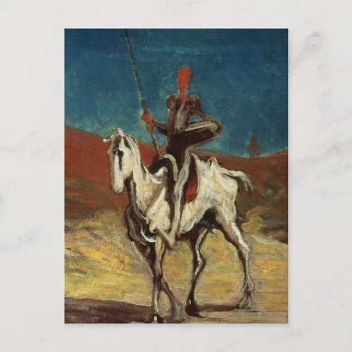 Don Quixote c1865_1870 Postcard