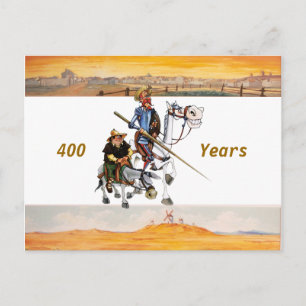 DON QUIXOTE- Cartoon animation Background (1979) Postcard