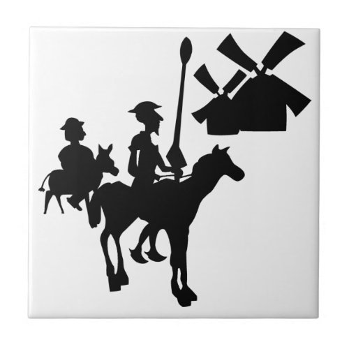 Don Quixote Ceramic Tile