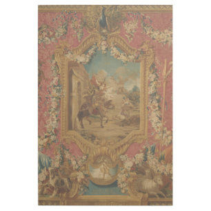Don Quixote Guided by Folly, 18th century tapestry Gallery Wrap