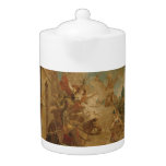 Don Quixote Guided by Folly, 18th century tapestry Teapot