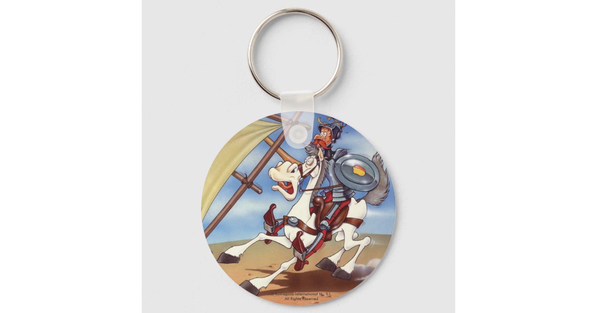 Don Ramon Keychain DON QUIXOTE- KEYCHAIN- IVth Centenary llavero Keychain | Zazzle