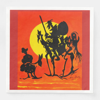 DON QUIXOTE PAPER DINNER NAPKINS