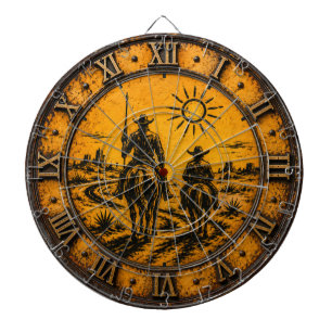 Don Quixote & Sancho Panza Dart Board