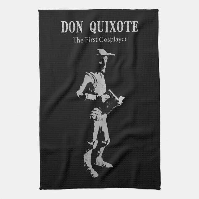 Don Quixote - The First Cosplayer Kitchen Towel (Vertical)