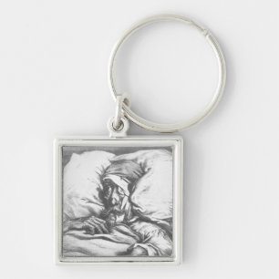 Don Quixote wounded Keychain