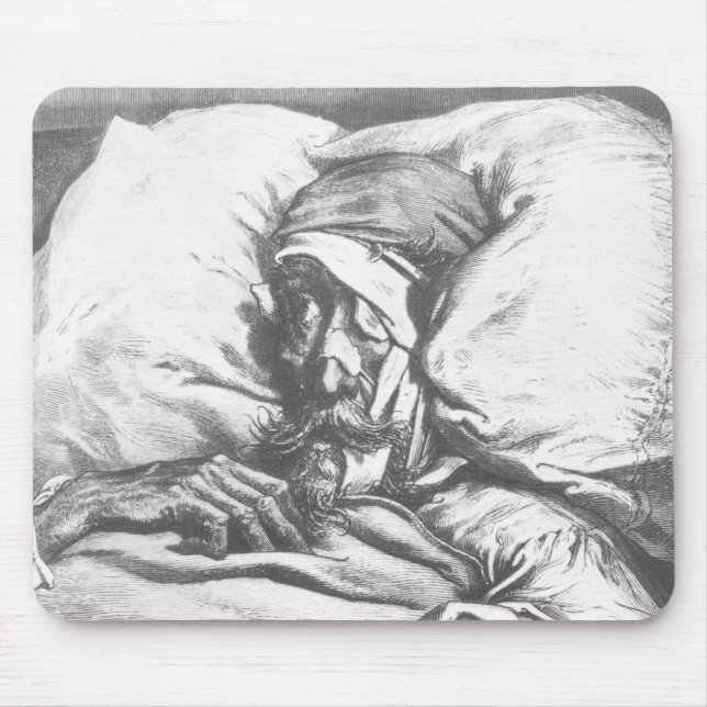 Don Quixote wounded Mouse Pad (Front)