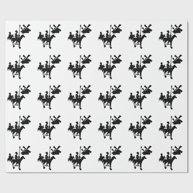 Don Quixote Wrapping Paper (Flat)