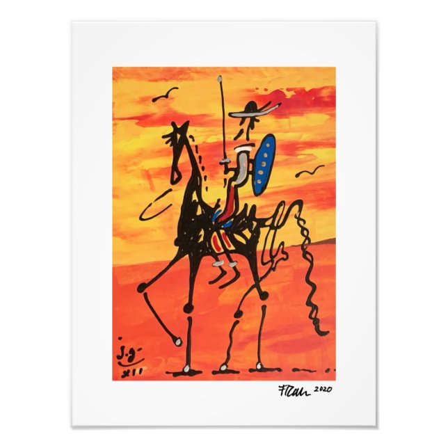 Don Quixote XII Photo Print (Front)