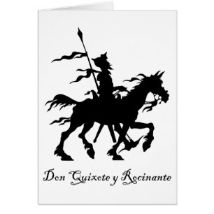 Don Quixote y Rocinante Cards