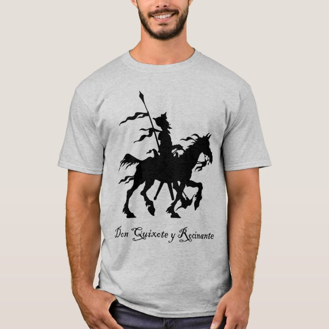 Don Quixote y Rocinante t-shirt (Front)