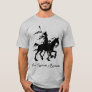 Don Quixote y Rocinante t-shirt