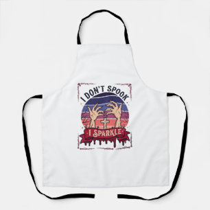 Don Spook Sparkle Zombie Hands Halloween Blood_1 Apron
