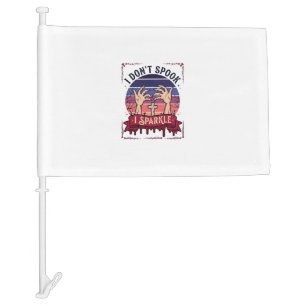 Don Spook Sparkle Zombie Hands Halloween Blood_1 Car Flag