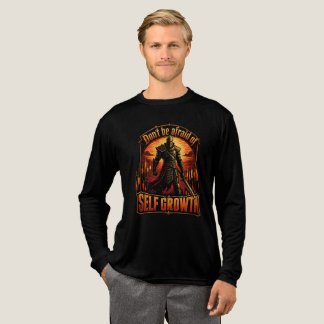 Don’t Be Afraid of Self Growth Knight Trading Mind Tri-Blend Shirt