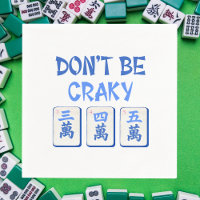 Don’t Be Craky Mahjong Blue Crak Tiles