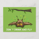 Don`t Drink And Fly Postcard at Zazzle